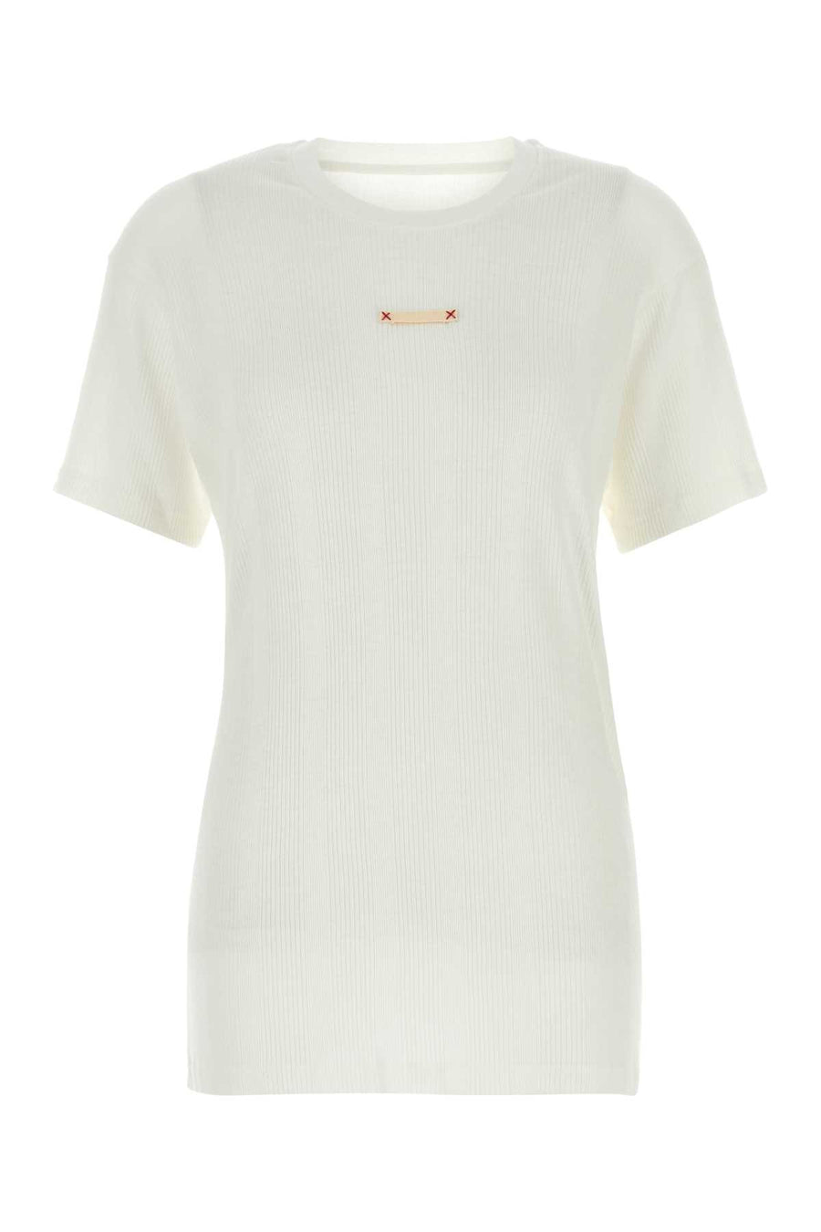Maison Margiela 60% Cotton t-shirt in white