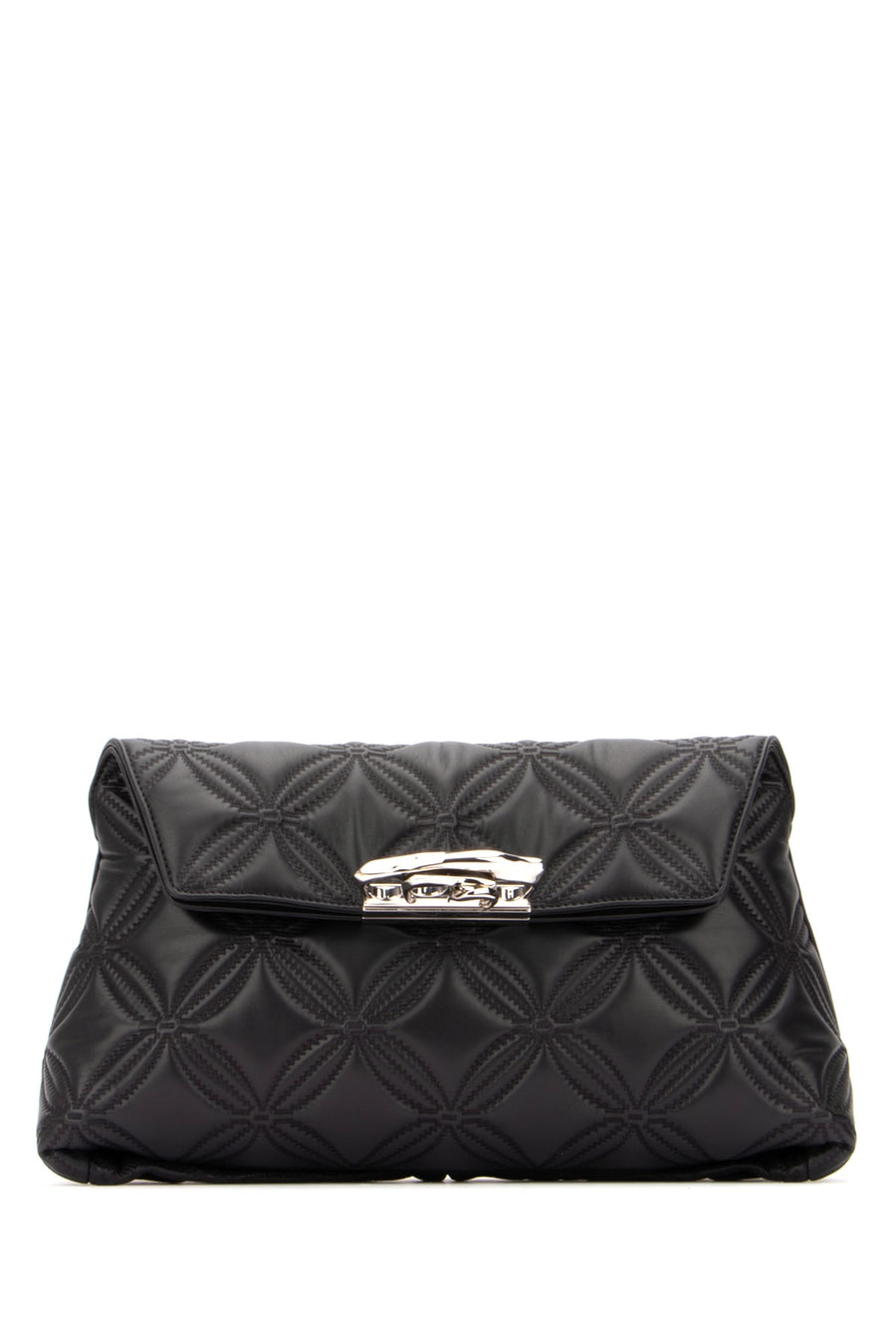 Alexander McQueen Leather clutch in black