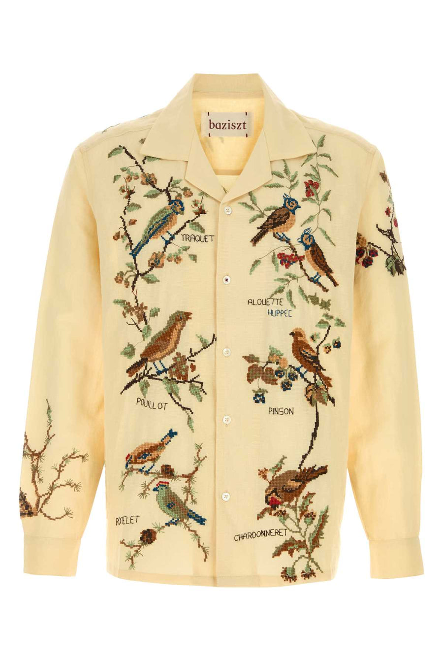 Baziszt Shirt 65% Cotton shirt in beige