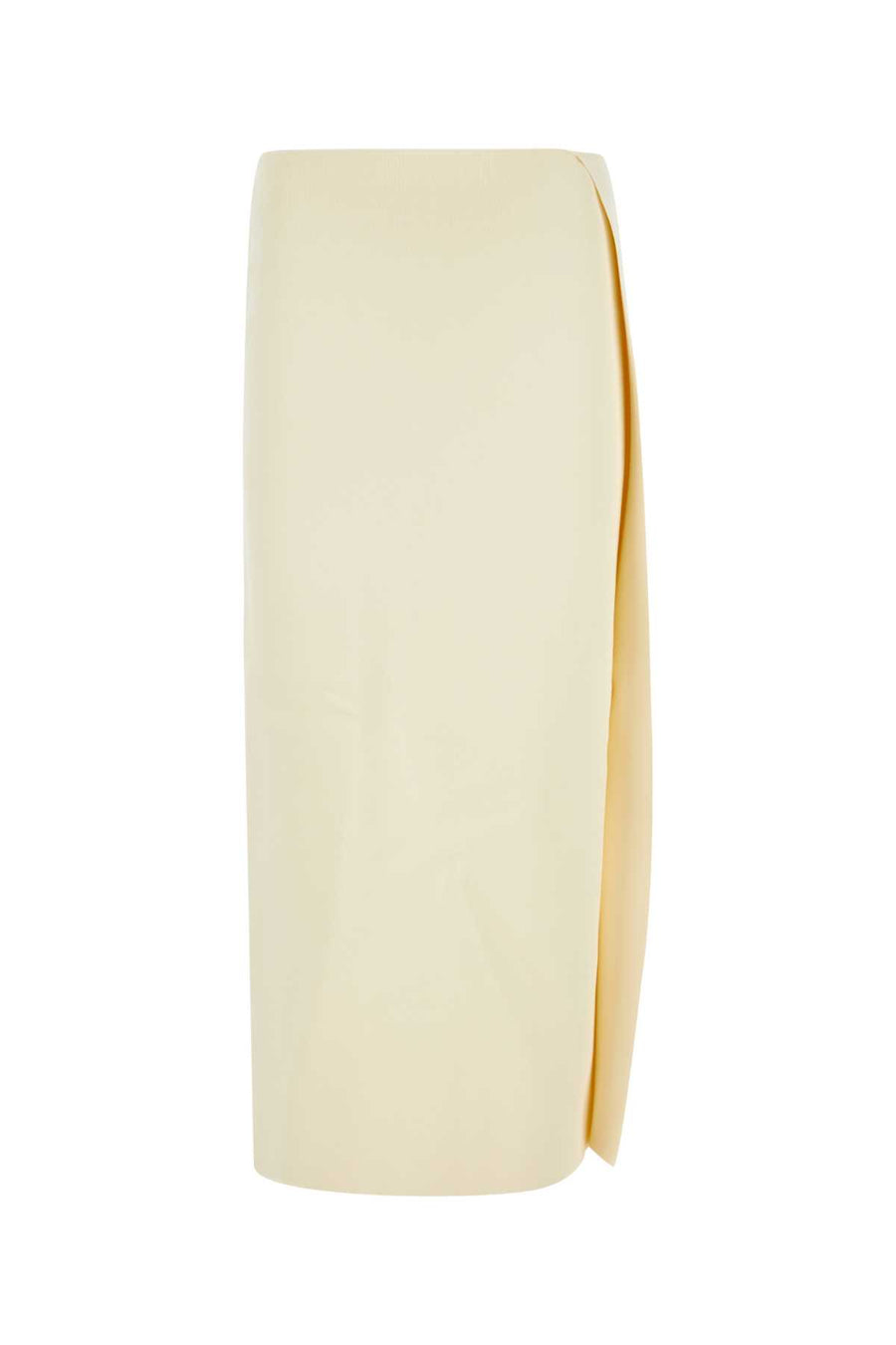 Jil Sander 83% Viscose skirt in beige