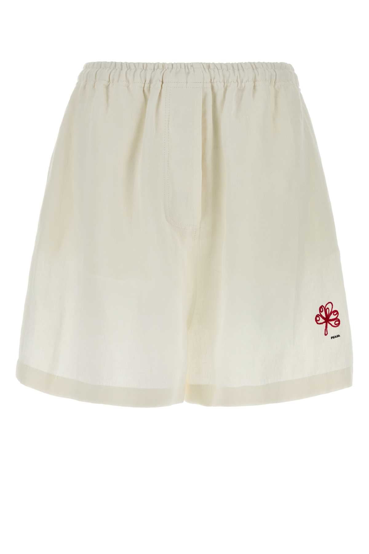 Bianco Exterior: Linen Short