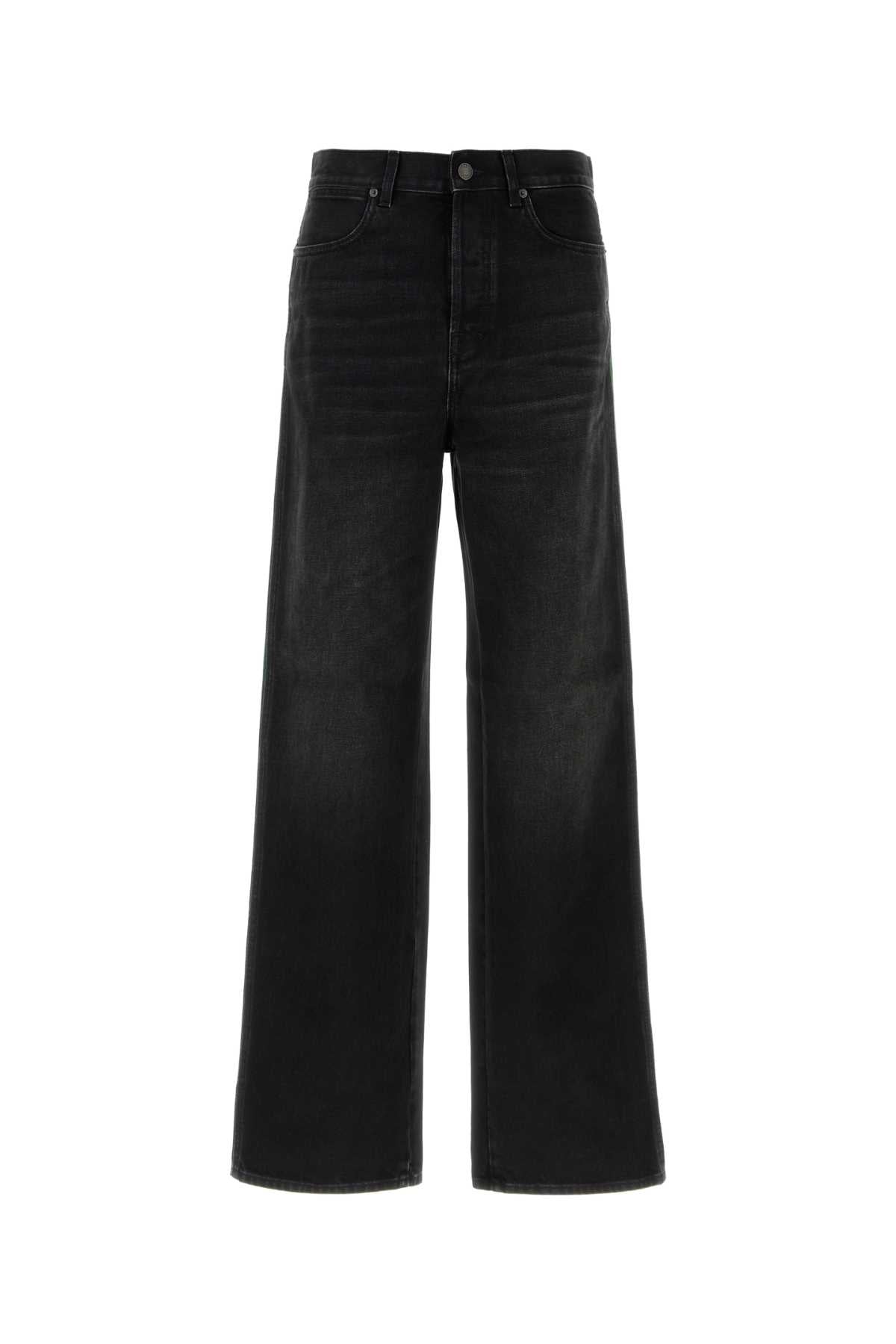 Black Fabric Jean
