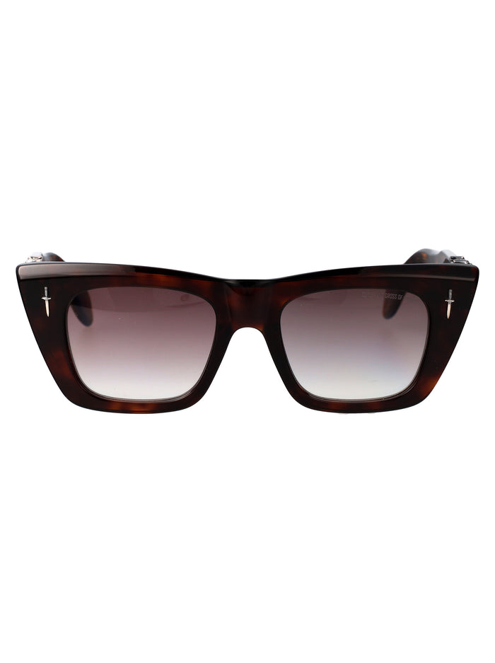 The Great Frog - 008 02 Dark Turtle Acetate Sunglasses