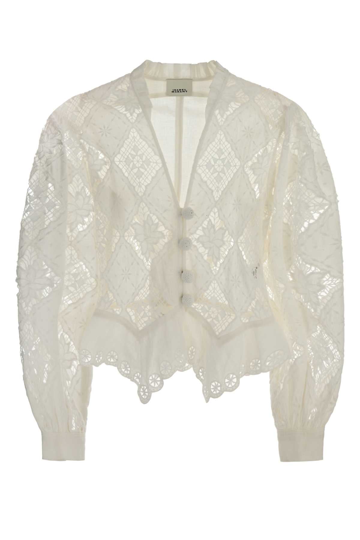 White Exterior: Cotton Linen Camicie
