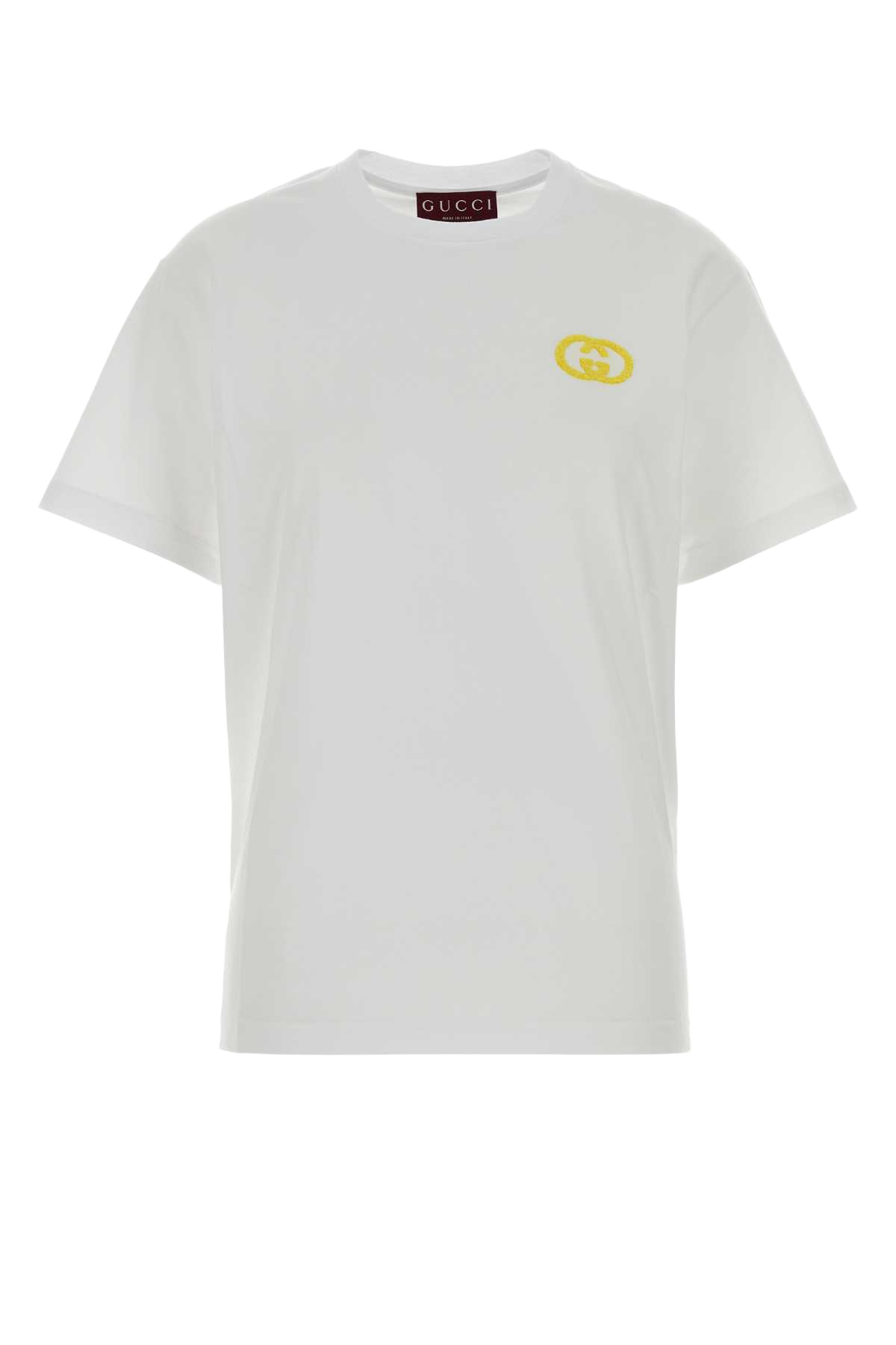 White Cotton T-Shirt Whitemc Exterior