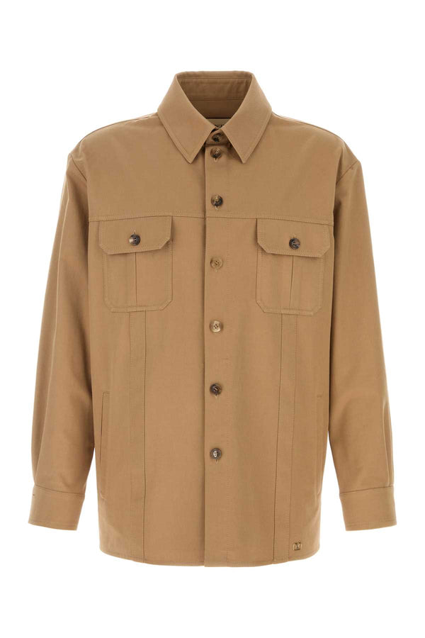 Valentino Garavani Vlogo 100% Cotton jacket in beige