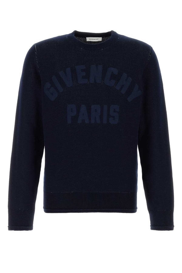 Givenchy Sweater 100% Cotton sweater in navy