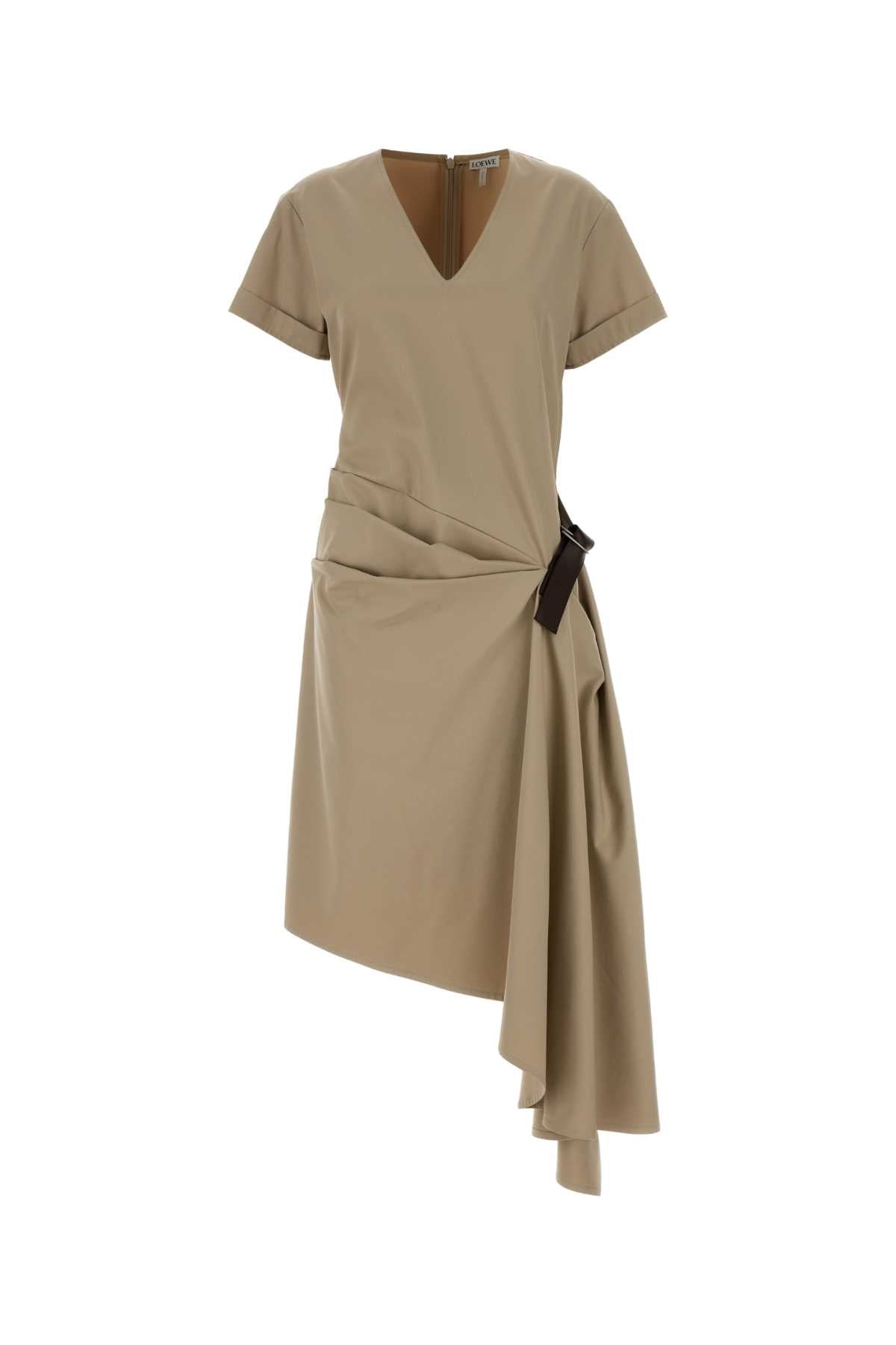 Beige Exterior: Cotton Silk Abiti