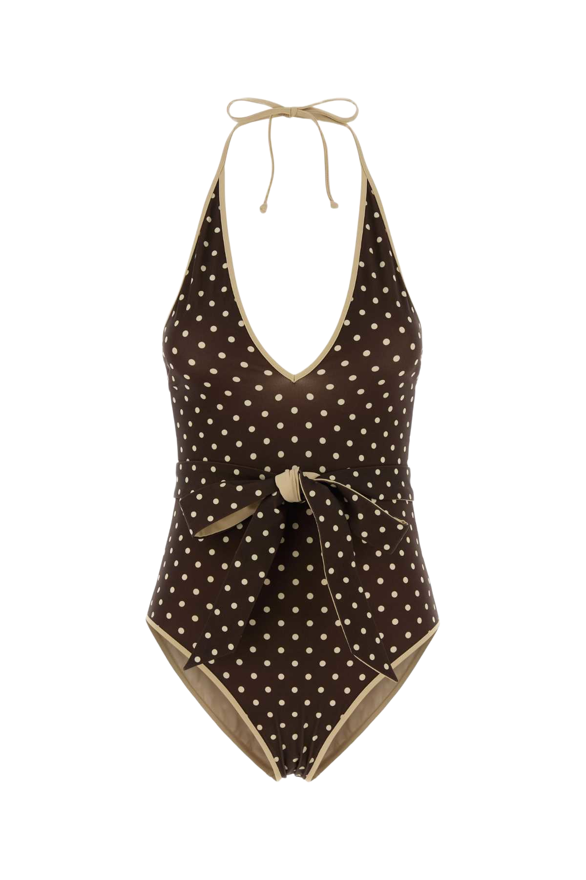Printed Stretch Nylon Swimsuit Deepchocolatebetulla Polyamide Elastane Felpe