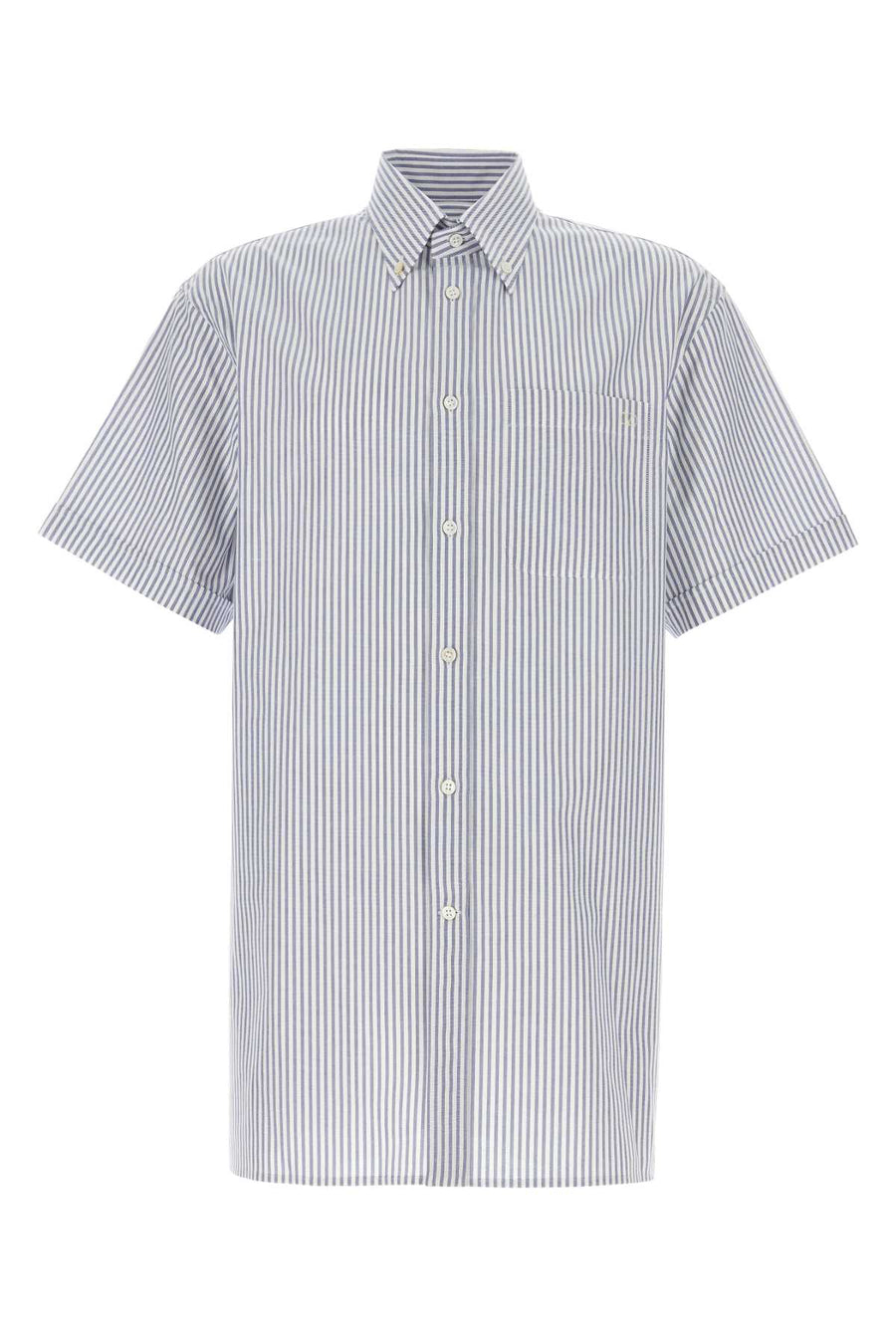 Valentino Garavani Manica 100% Cotton shirt in blue