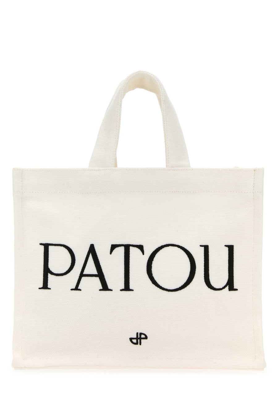 Patou 100% Cotton tote bag in white