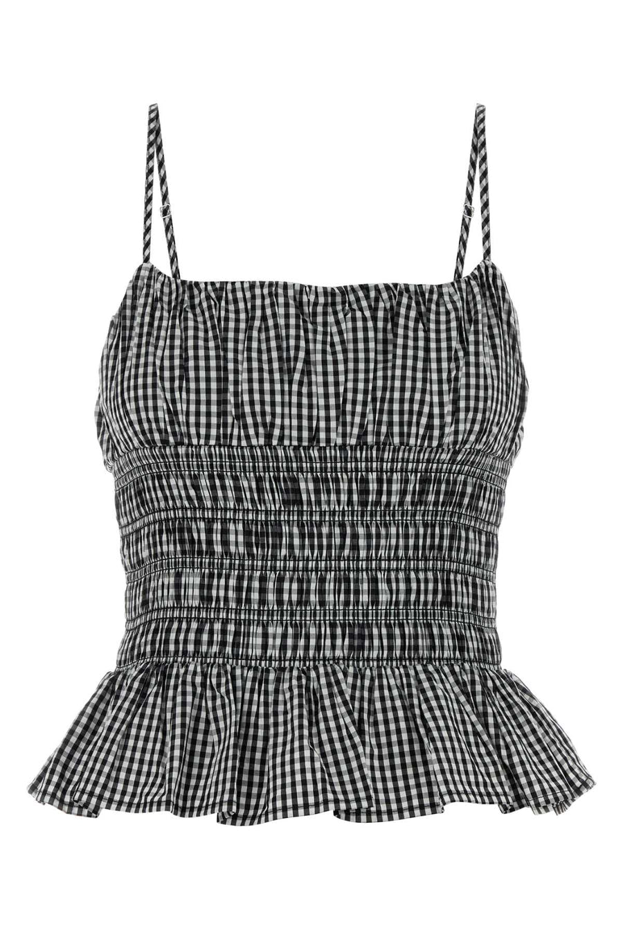 Michael By Michael Kors 100% Cotton tank top in black