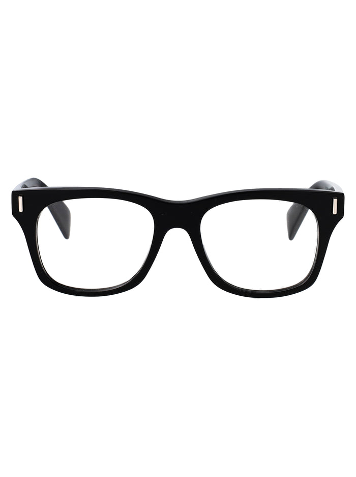 Am0551o 001 Black-black-transparent Acetate Optical