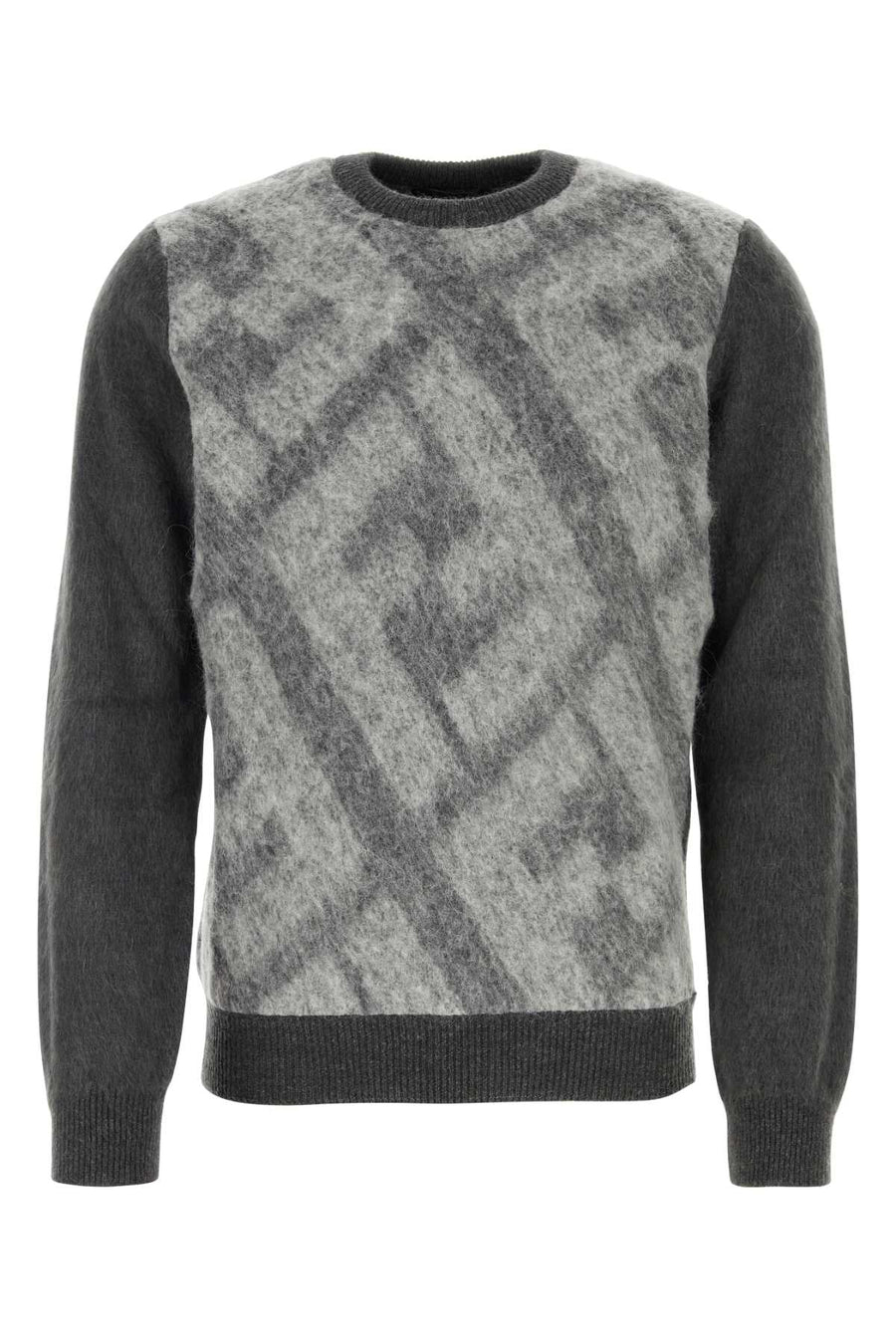 Fendi 45% Virgin wool sweater in gray