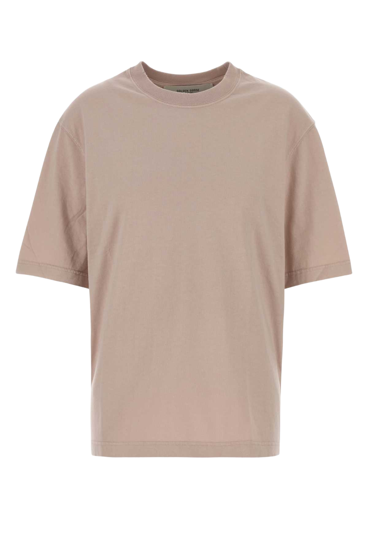 Pink Cotton T-Shirt Shadowgray Exterior