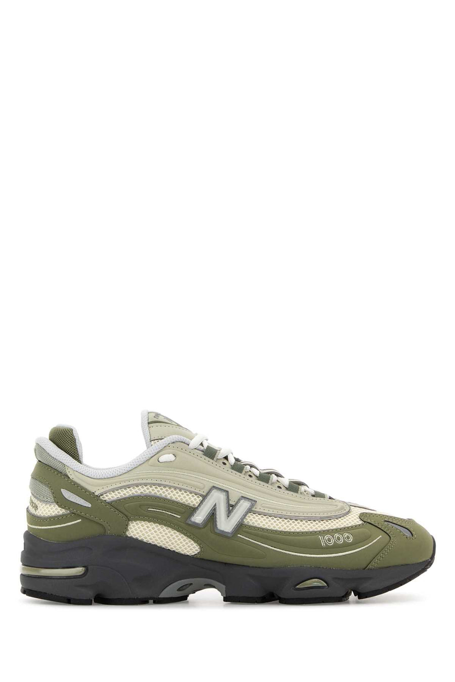 New Balance Exterior: 100% Fabric sneaker in green