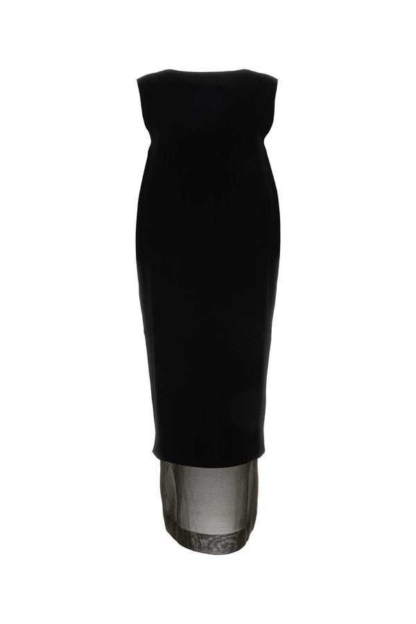 Khaite Dress 83% Viscose dress in black