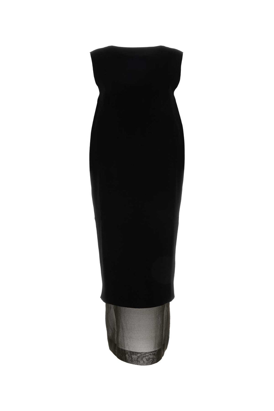 Khaite Dress 83% Viscose dress in black
