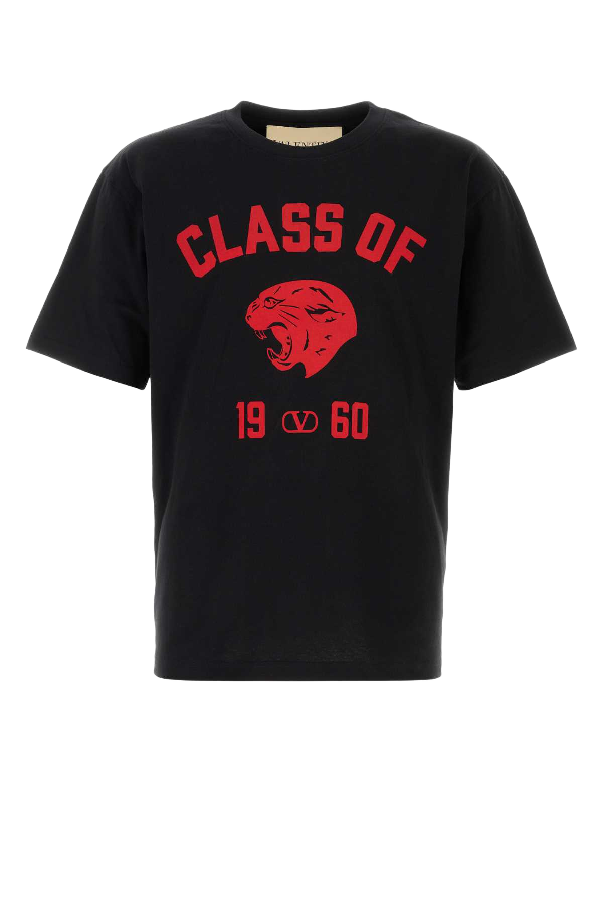 Black Cotton T-Shirt Nerorosso