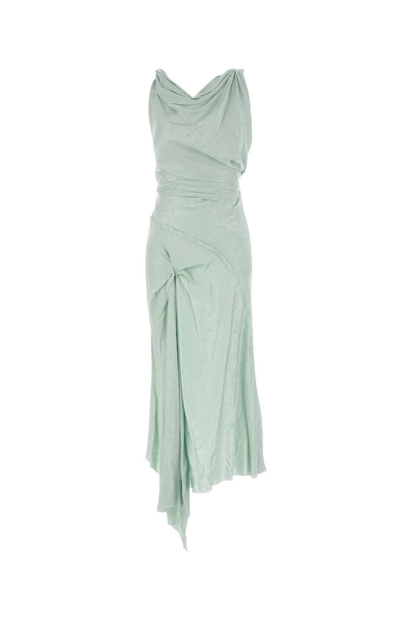 Victoria Beckham 100% Viscose dress in green