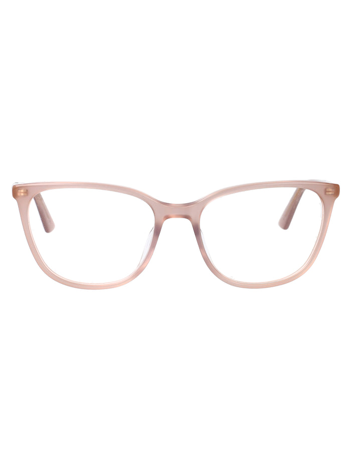 Ch0370ol Beige-beige-transparent Acetate Optical