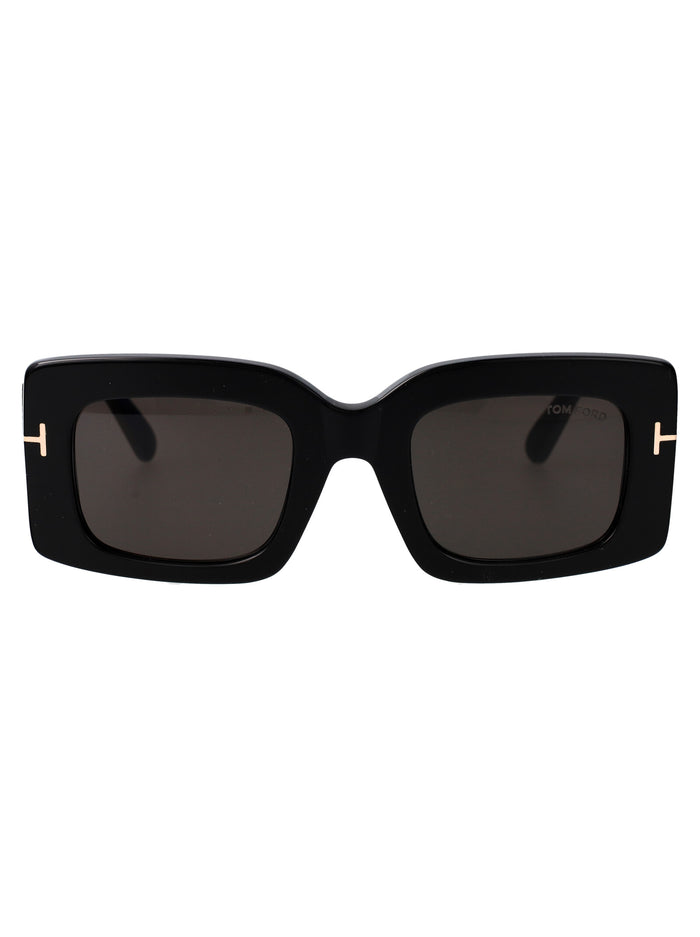 Ft1188 01a Nero Lucido / Fumo Acetate Sunglasses