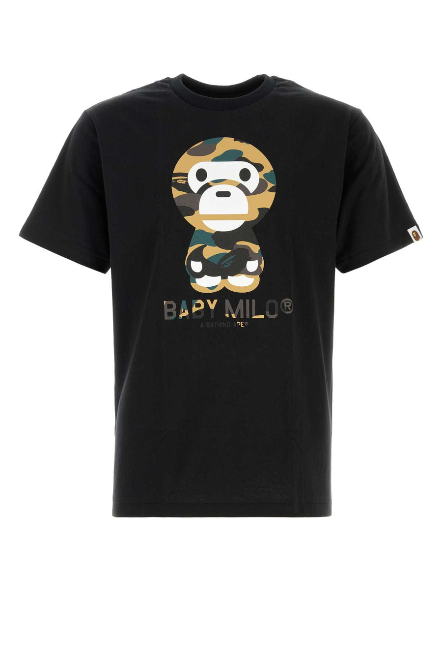 Bape Camo 100% Cotton t-shirt in black
