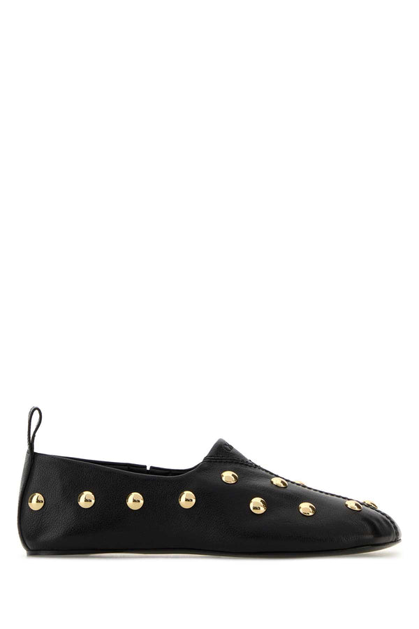 Chloé Upper: 100% leather (Asian water buffalo flat in black