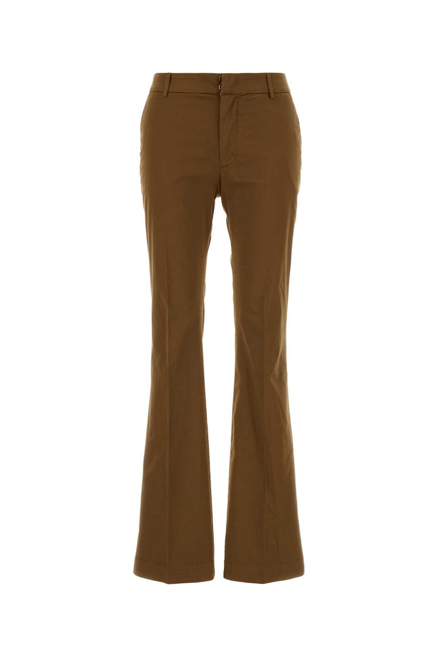 Pt Torino 97% Cotton 3% Elastane trousers in brown