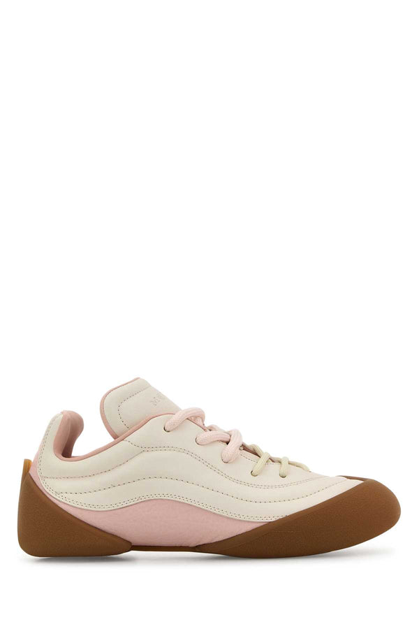 Alexander McQueen Exterior: 100% Leather sneaker in multicolor