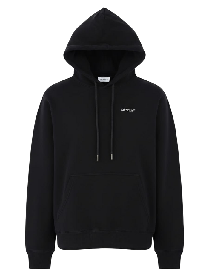 Sweatshirt With Logo Black Cotton Sweatshirts