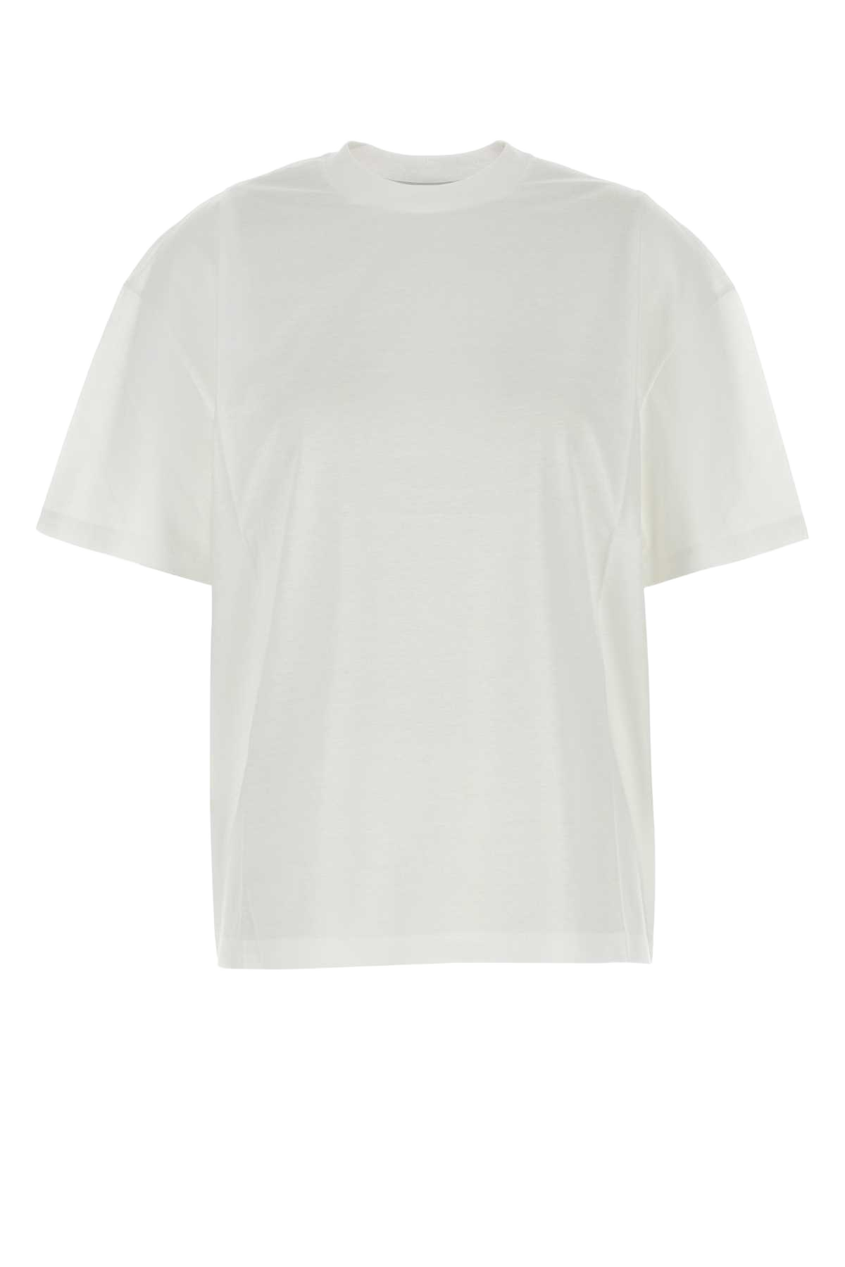 White Cotton T-Shirt Bianco