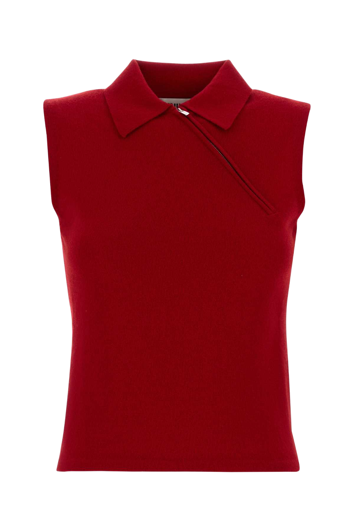 Reed Cashmere Polo Shirt Rosso