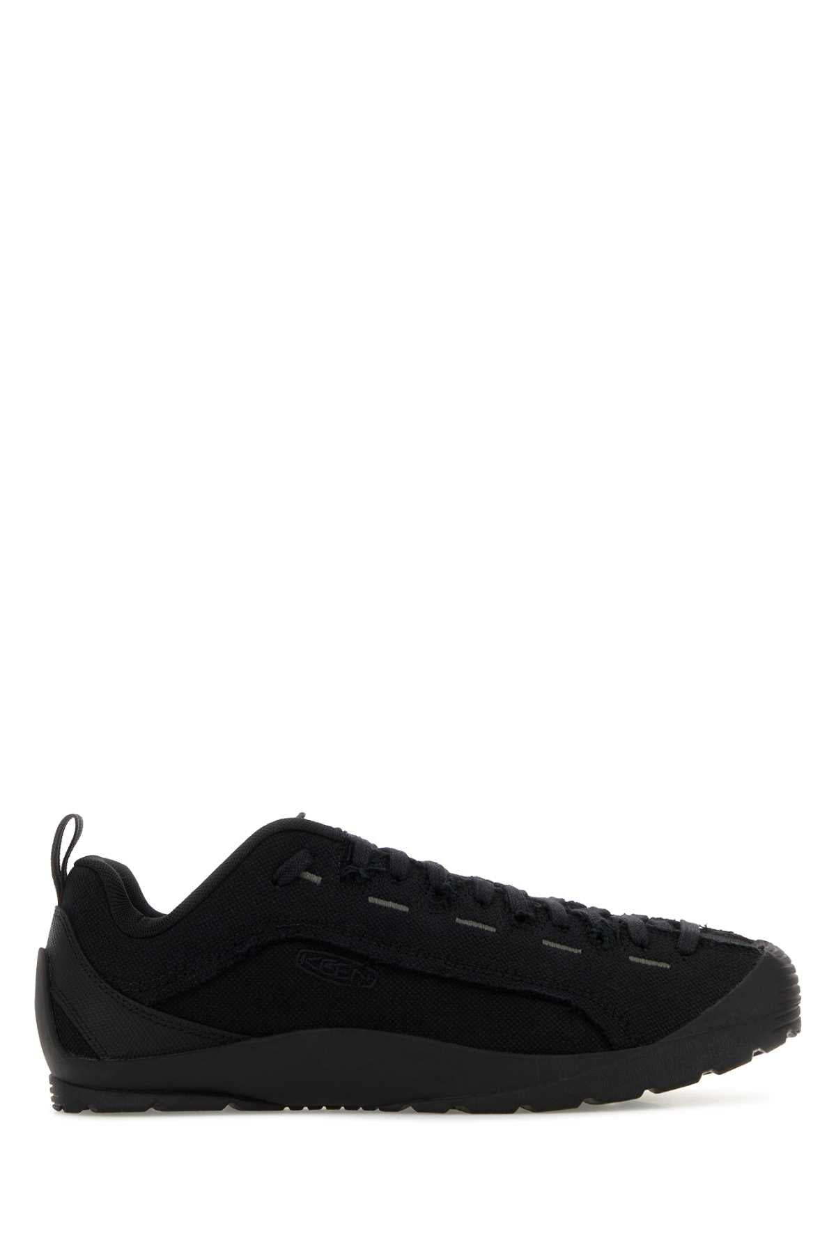 Black Canvas Jasper Sneakers Blackblack