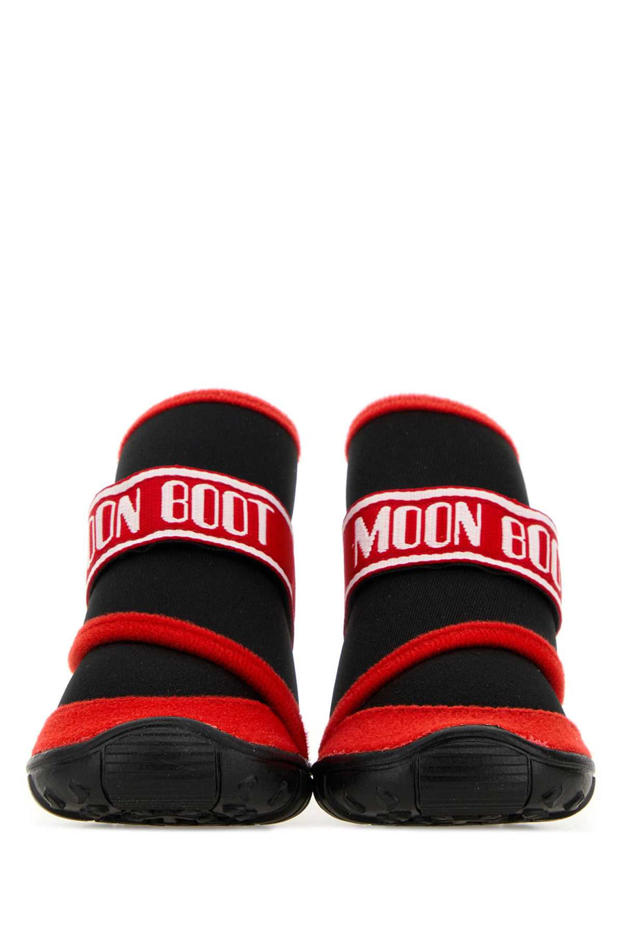 Two-Tone Fabric Poldo Dog Couture X Moonboot Shoes Red Extra-accessori