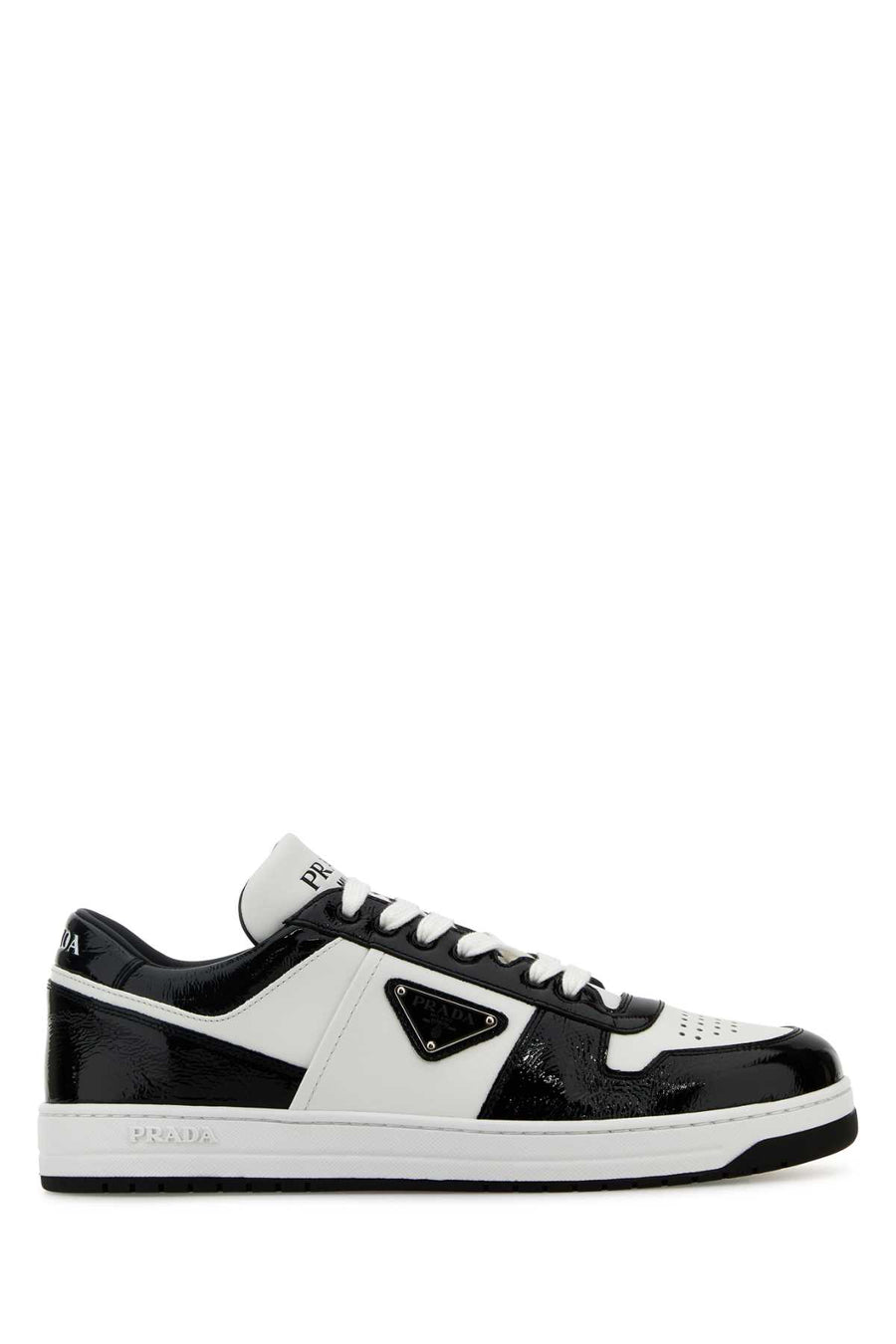 Prada 100% Calfleather sneaker in white