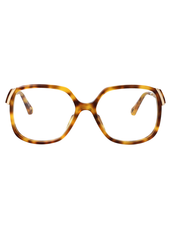 Ch0287o 008 Havana-gold-transparent Acetate Optical