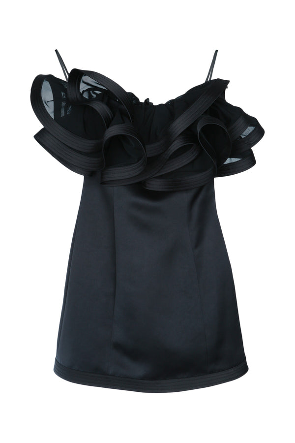 Elisabetta Franchi Rouge 100% Polyester dress in black