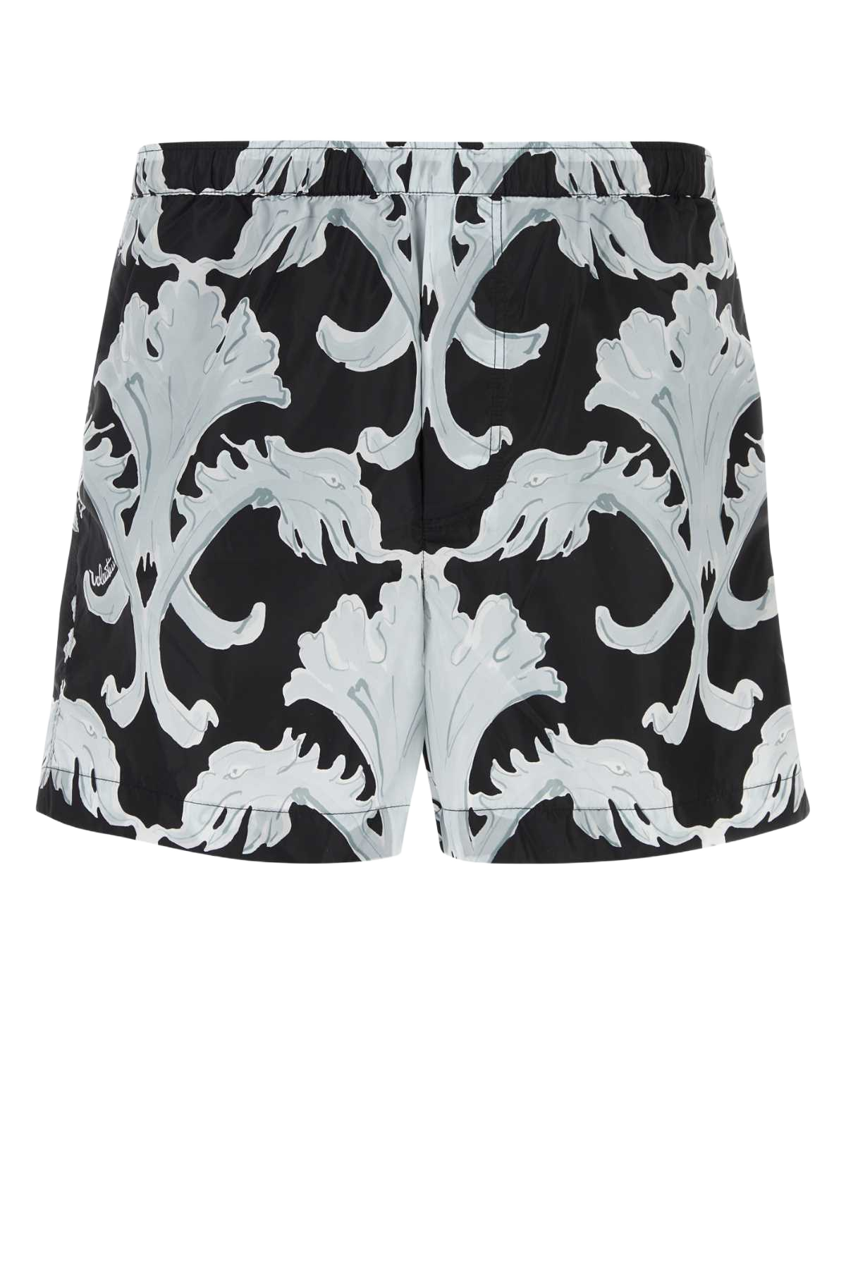 Printed Nylon Swimming Shorts Stwallneroperla Exterior: Lining: Costumi Da Bagno