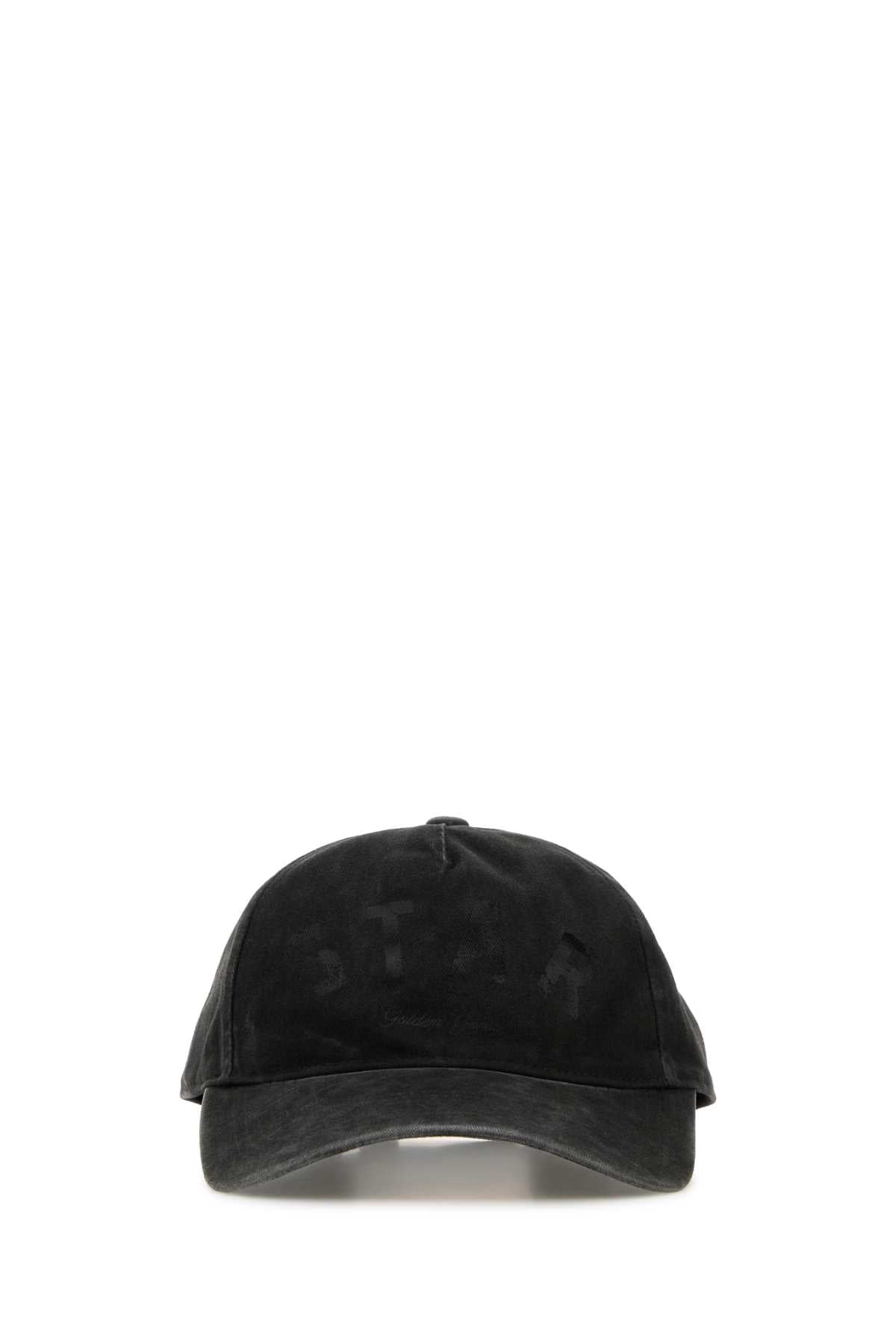 Charcoal Cotton Baseball Cap Anthraciteblack Exterior: Cappelli