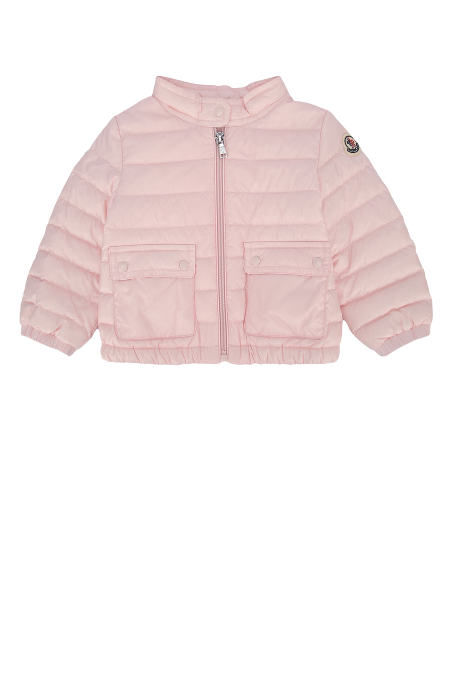 Moncler Jr Jacket Outer: 100% Polyamide/Nylon down jacket in pink