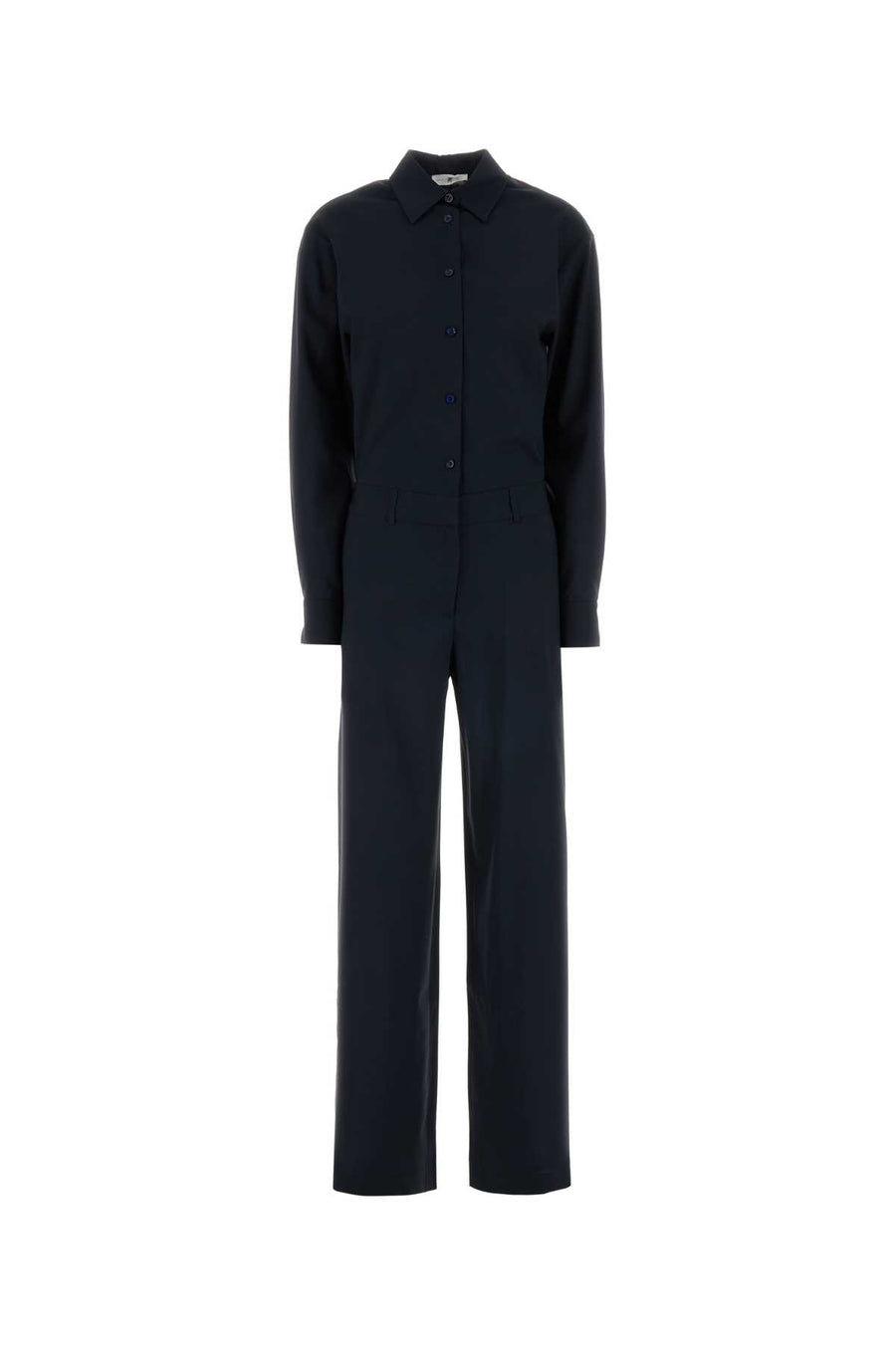 Pt Torino 100% Virgin wool jumpsuit in navy