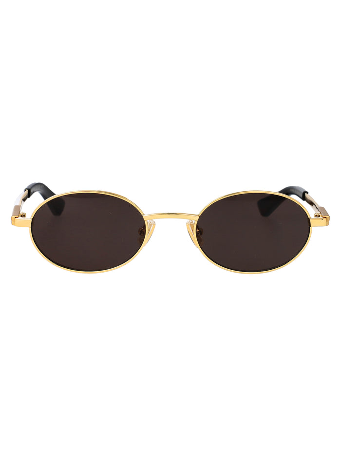 Bv1470s Gold-gold-grey Metal Sunglasses
