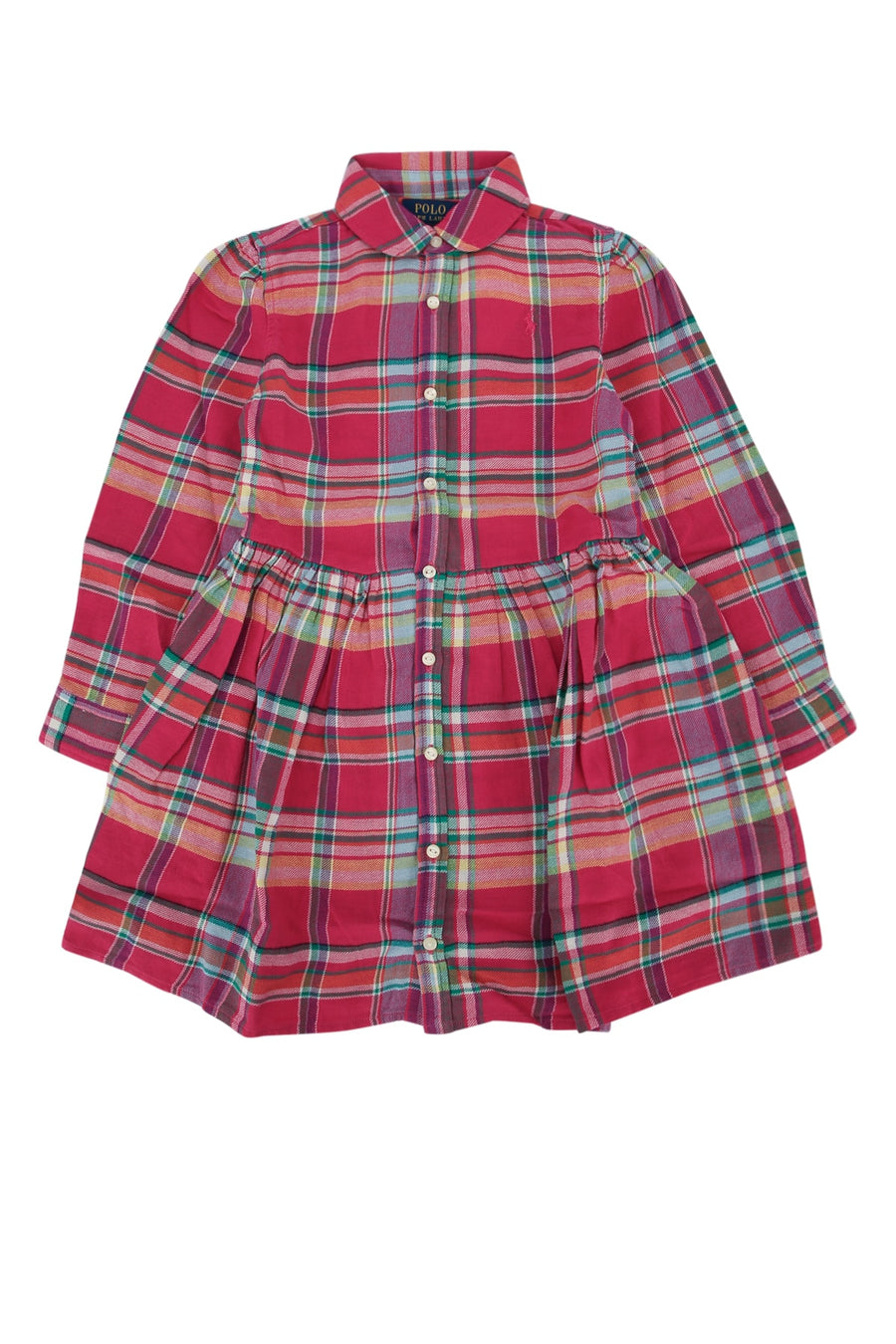 Polo Ralph Lauren Jr Shirt Cotton shirt dress in red