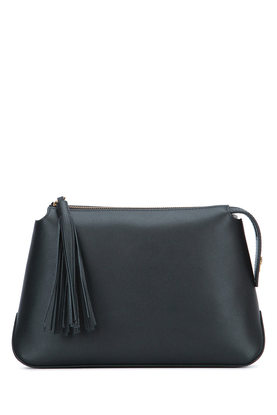 Pinko Case Leather clutch in black
