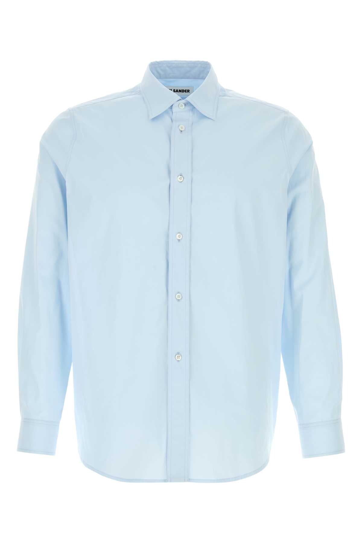 Jil Sander Poplin Shirt — Blue