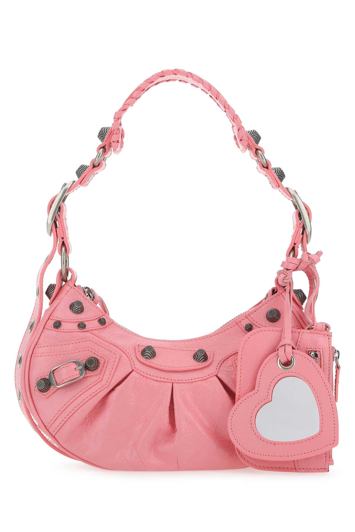 Pink Nappa Leather Le Cagole Xs Shoulder Bag 5812 Borse A Tracolla