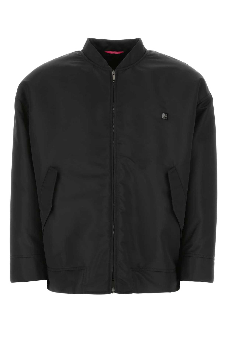 Valentino Garavani 100% Nylon exterior jacket in black