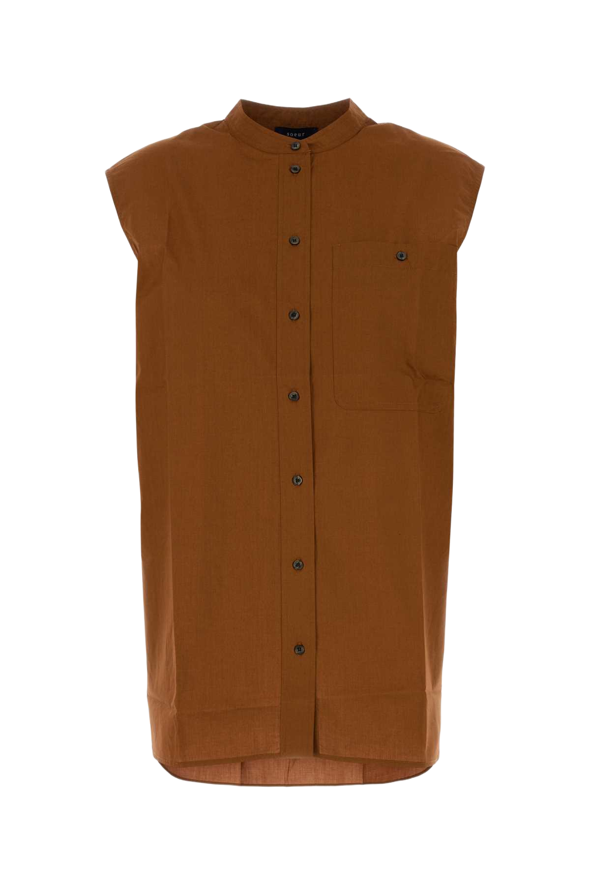 Brick Cotton Colette Shirt Terrebattue Exterior: Camicie