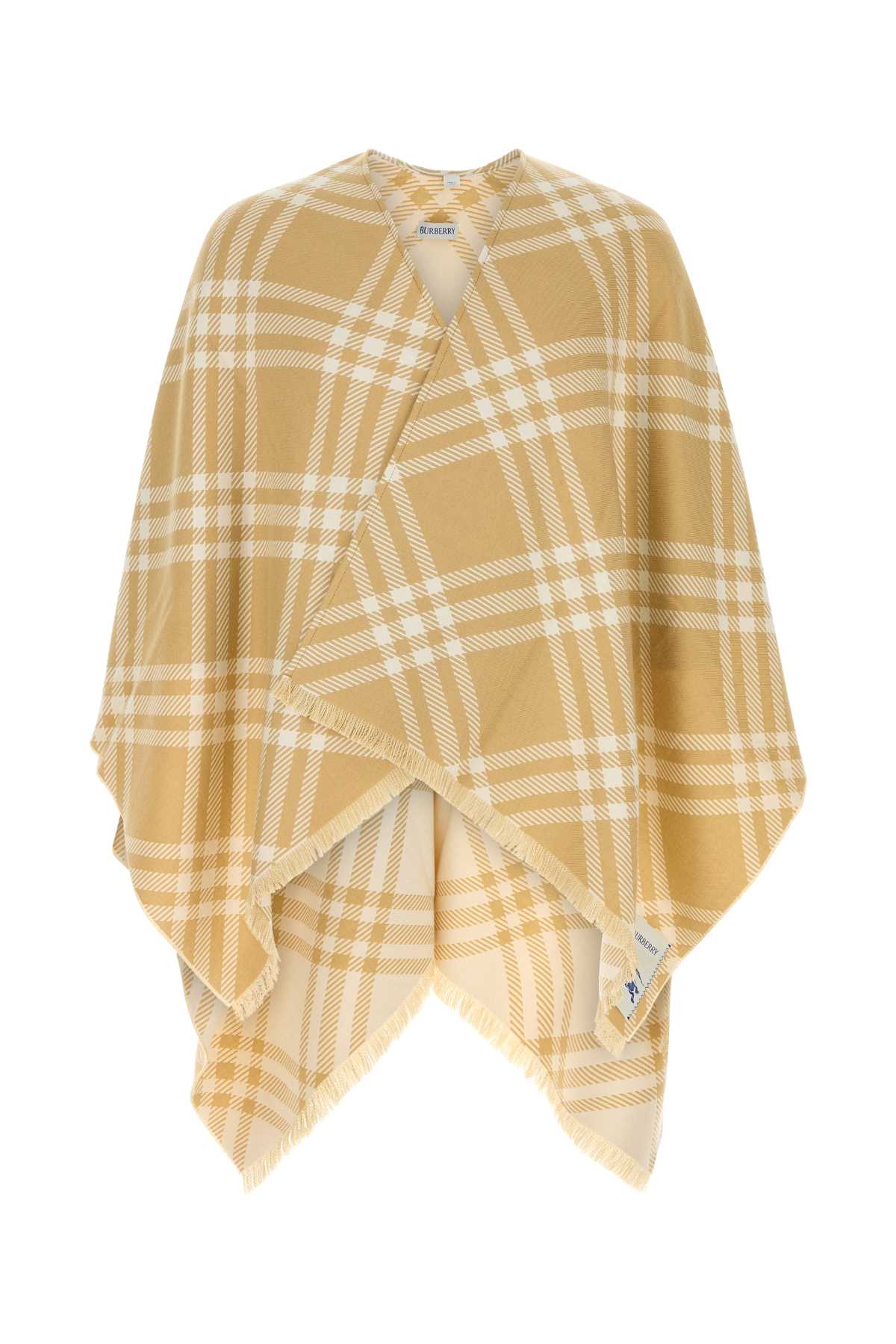 Sand Wool Mulberry Silk Cashmere Cappotti